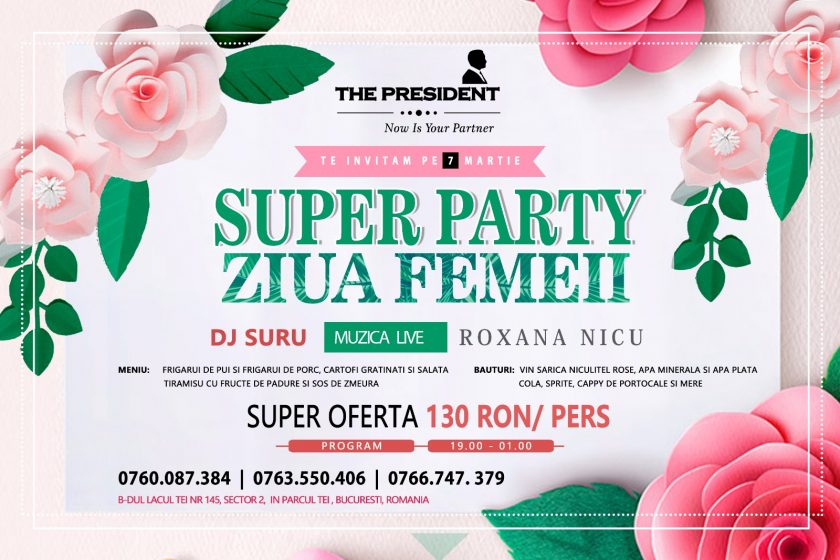Super Party la The President2